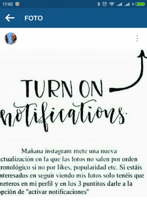 Imagen - Los usuarios de Instagram piden que actives las notificaciones