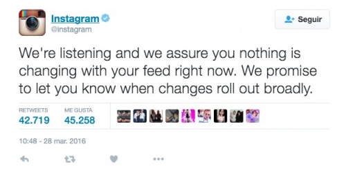 Imagen - Instagram todavía no está cambiando en el timeline