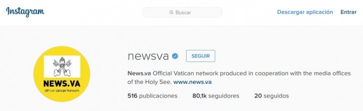 Imagen - El Papa Francisco llega a Instagram