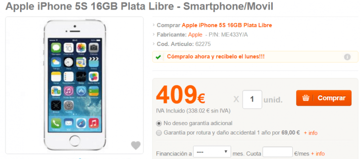 Imagen - D&oacute;nde comprar el iPhone 5s
