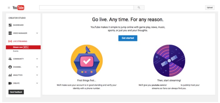 Imagen - YouTube Connect, la alternativa de Google a Periscope