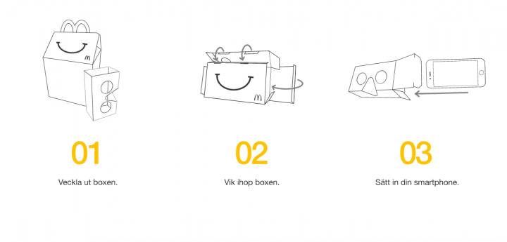 Imagen - Happy Goggles, las gafas de realidad virtual de McDonald’s