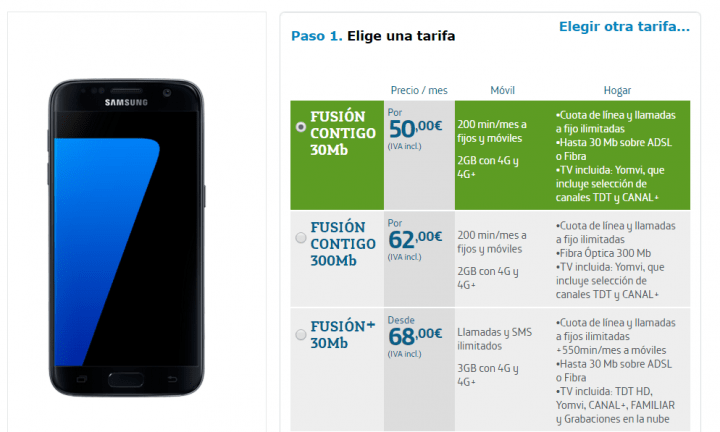 Imagen - Samsung Galaxy S7: precios con Movistar