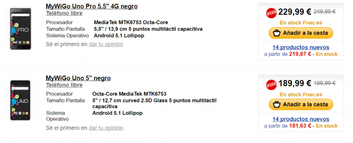 Imagen - D&oacute;nde comprar los MyWiGo UNO y UNO PRO