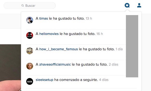 Imagen - Instagram mejora la versi&oacute;n web con notificaciones y lista de seguidores