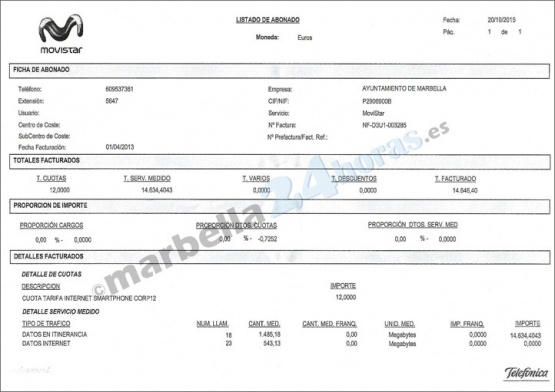 Imagen - Un concejal gasta 14.600 euros por conectarse a Internet
