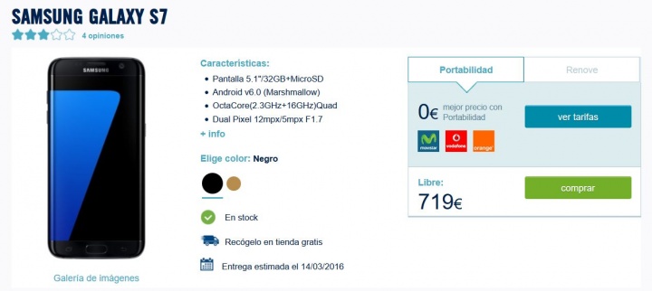 Imagen - Dónde comprar el Samsung Galaxy S7 más barato