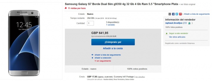 Imagen - 7 tiendas donde comprar el Samsung Galaxy S7 Edge
