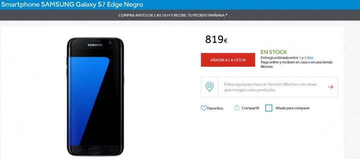 Imagen - 7 tiendas donde comprar el Samsung Galaxy S7 Edge