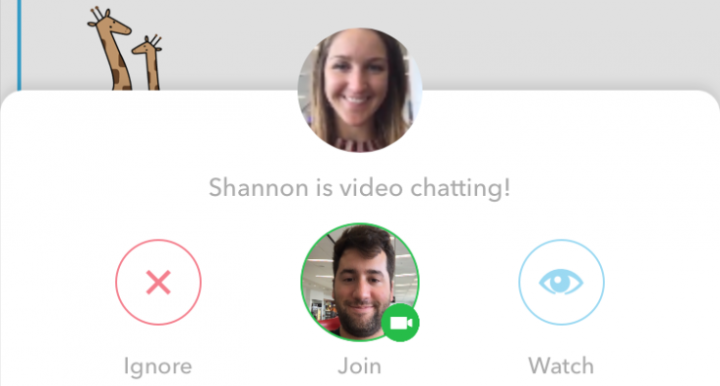 Imagen - Snapchat añade stickers, GIFs y conversaciones con vídeo