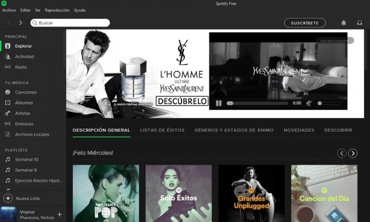Imagen - Cómo solucionar el consumo de CPU de Spotify
