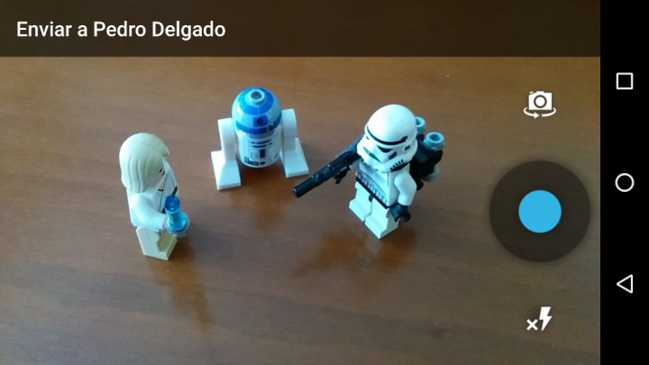 Imagen - WhatsApp actualiza la interfaz de su c&aacute;mara interna