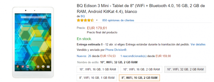 Imagen - D&oacute;nde comprar la bq Edison 3 Mini