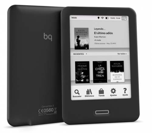 Imagen - Cervantes 3, el nuevo e-reader de bq