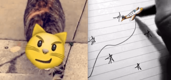 Imagen - Snapchat añade emojis que se mueven en los vídeos