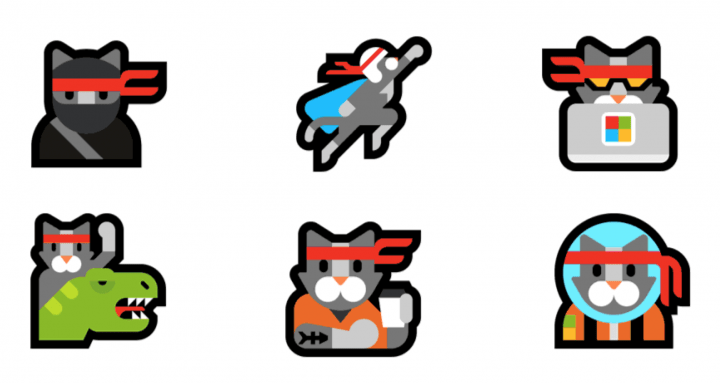 Imagen - Windows 10 tendrá emojis del Gato Ninja en exclusiva