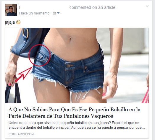 Imagen - Cuidado con las publicaciones con comentarios como &quot;excelente&quot; o &quot;jajaja&quot; en Facebook