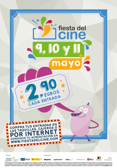 Imagen - El pr&oacute;ximo mes habr&aacute; Fiesta del Cine a 2,90 euros