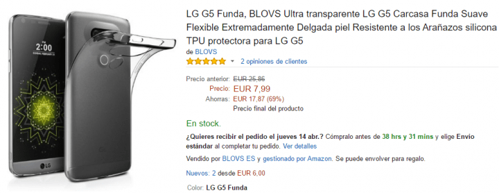 Imagen - 7 fundas para el LG G5