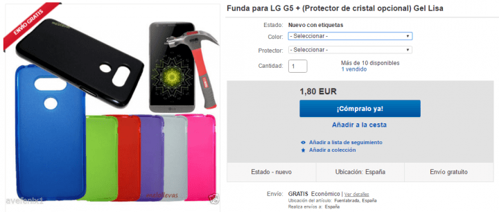 Imagen - 7 fundas para el LG G5