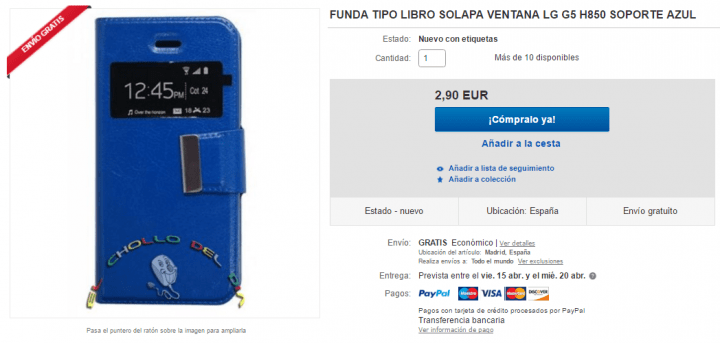 Imagen - 7 fundas para el LG G5