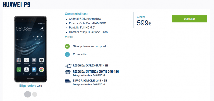 Imagen - Dónde comprar el Huawei P9