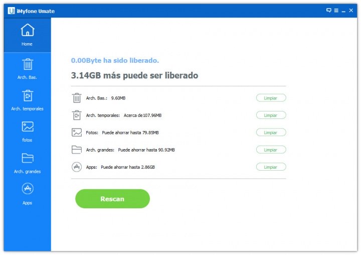 Imagen - Review: iMyfone Umate, libera espacio en tu iPhone de forma efectiva