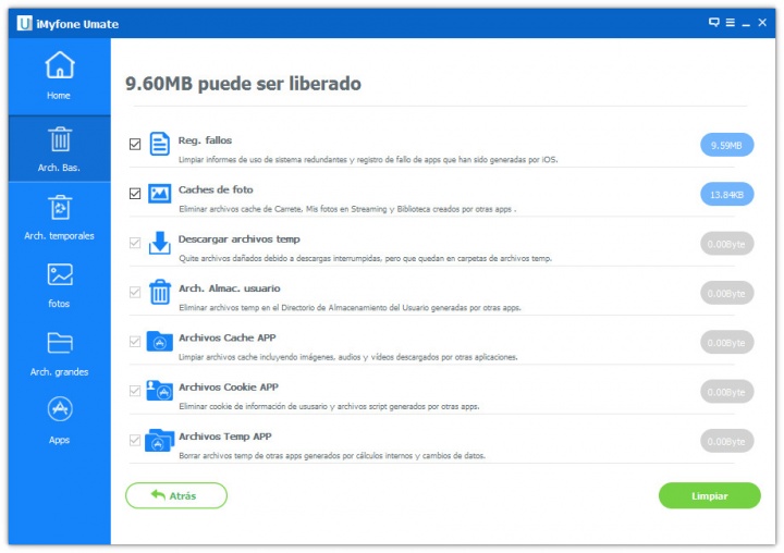 Imagen - Review: iMyfone Umate, libera espacio en tu iPhone de forma efectiva