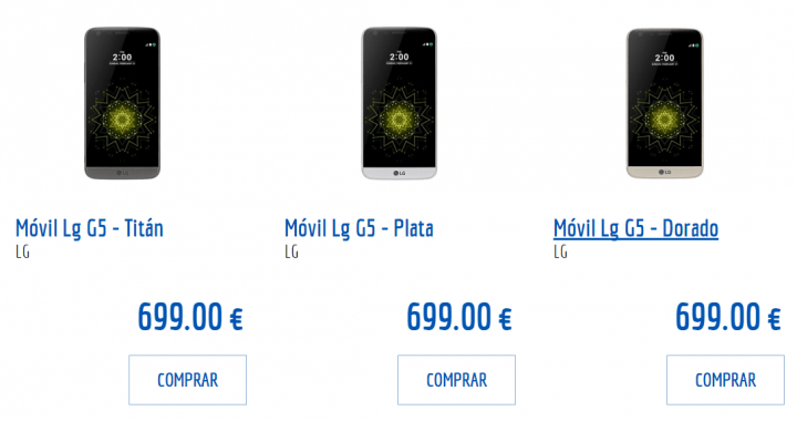 Imagen - 5 tiendas d&oacute;nde comprar el LG G5