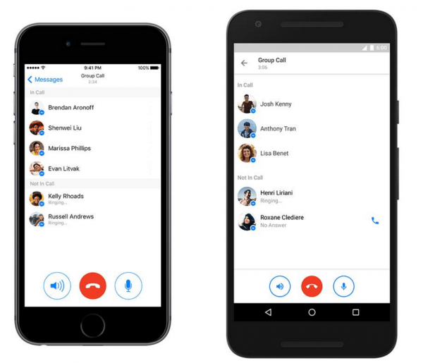Imagen - Facebook Messenger añade llamadas en grupo