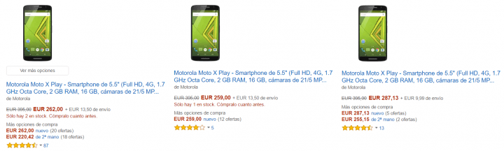 Imagen - Consigue el Motorola Moto X Play por menos de 290 euros