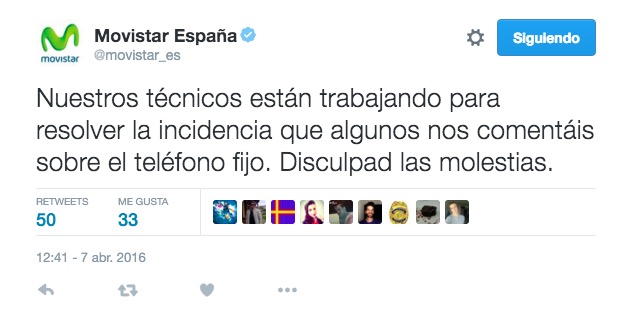 Imagen - Un problema en Movistar deja sin fijo a sus clientes
