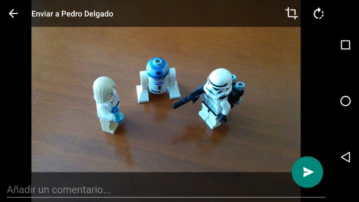 Imagen - WhatsApp actualiza la interfaz de su c&aacute;mara interna