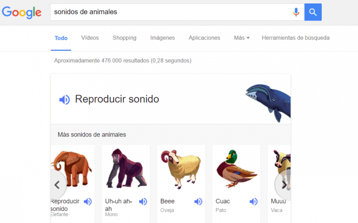 Imagen - Conoce los ruidos de los animales desde Google