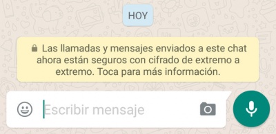 Imagen - WhatsApp ya cifra todas las comunicaciones