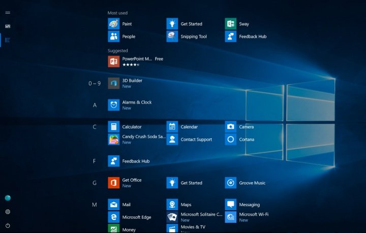 Imagen - Windows 10 Anniversary muestra cómo será su menú Inicio