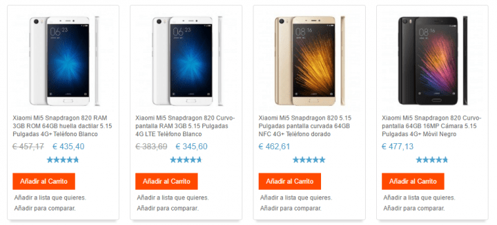 Imagen - 7 sitios para comprar el Xiaomi Mi5 desde España