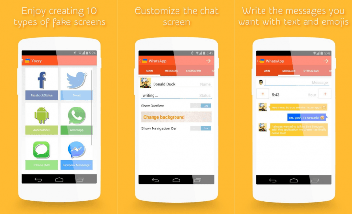 Imagen - Estas apps permiten crear conversaciones falsas de WhatsApp y Facebook