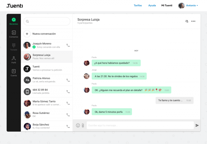 Imagen - Tuenti renueva su web dando m&aacute;s importancia a las llamadas y al chat: la red social cierra
