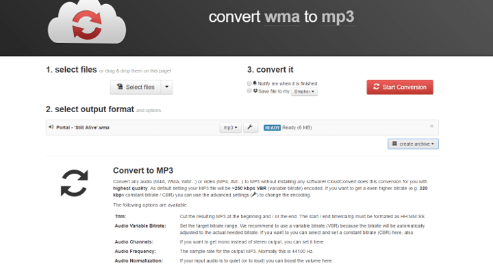 Imagen - Cómo convertir wma a mp3