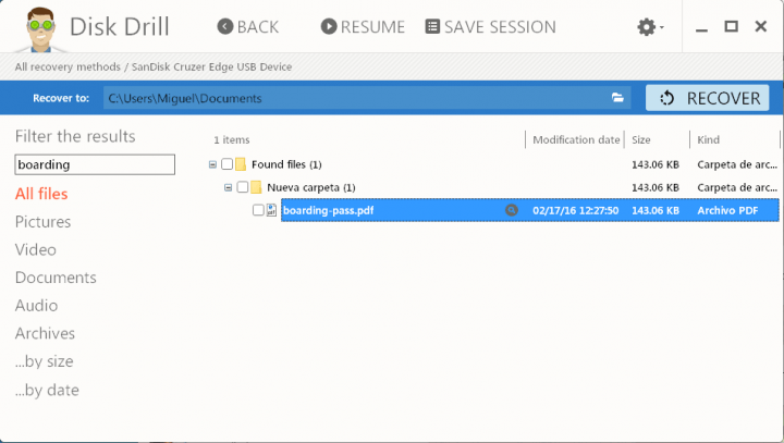 Imagen - Review: Disk Drill, recupera tus archivos perdidos de forma sencilla