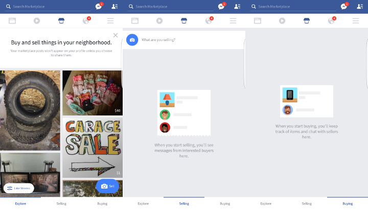 Imagen - Facebook a&ntilde;ade venta de segunda mano a su aplicaci&oacute;n m&oacute;vil