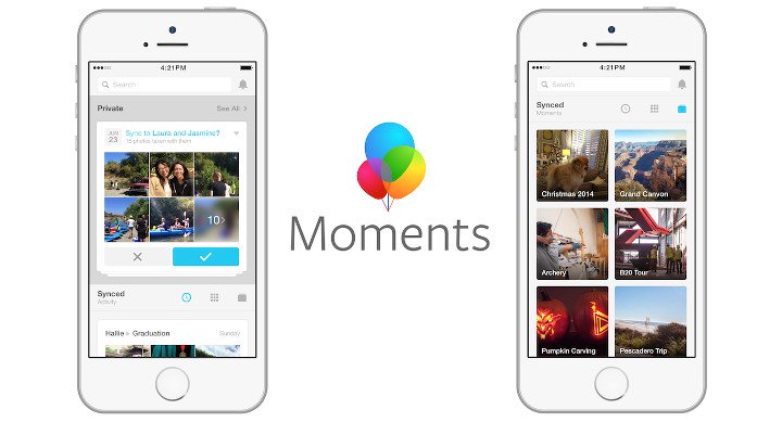 Imagen - Facebook borrar&aacute; tus fotos sincronizadas si no instalas Moments