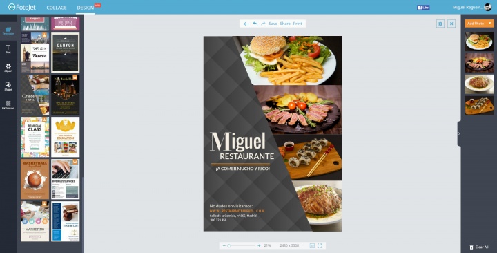 Imagen - Review: FotoJet, crea online tus propios collages e im&aacute;genes para redes sociales