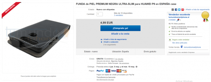 Imagen - 7 fundas para el Huawei P9