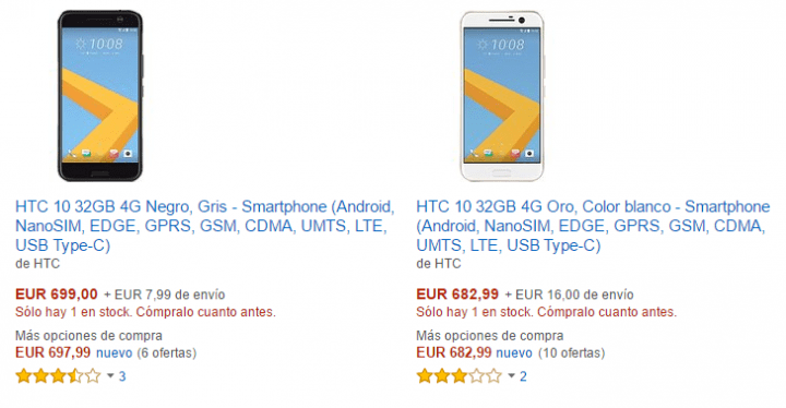 Imagen - 5 sitios d&oacute;nde comprar el HTC 10