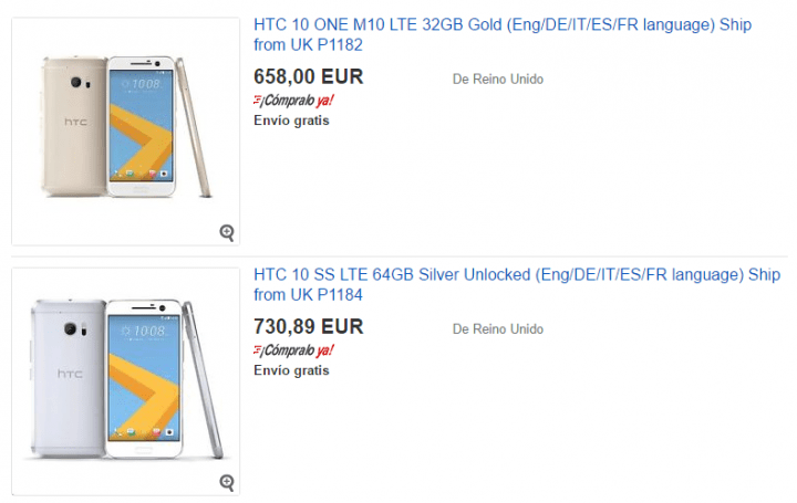 Imagen - 5 sitios d&oacute;nde comprar el HTC 10