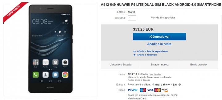 Imagen - D&oacute;nde comprar el Huawei P9 Lite
