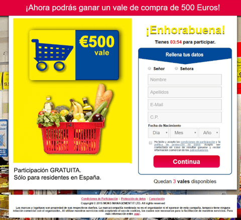 Imagen - Cuidado con los vales descuento de Lidl