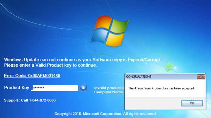Imagen - Cuidado con el malware que te pide renovar tu licencia de Windows